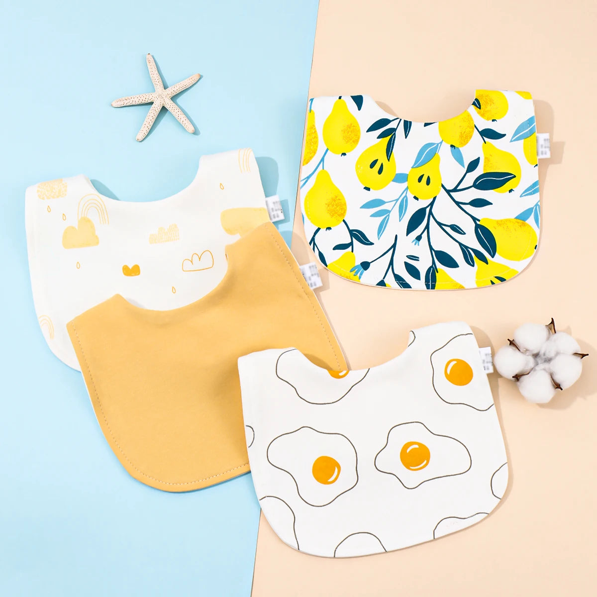 Baby Adjustable Bibs Infant Newborn Burp Cloths Towel