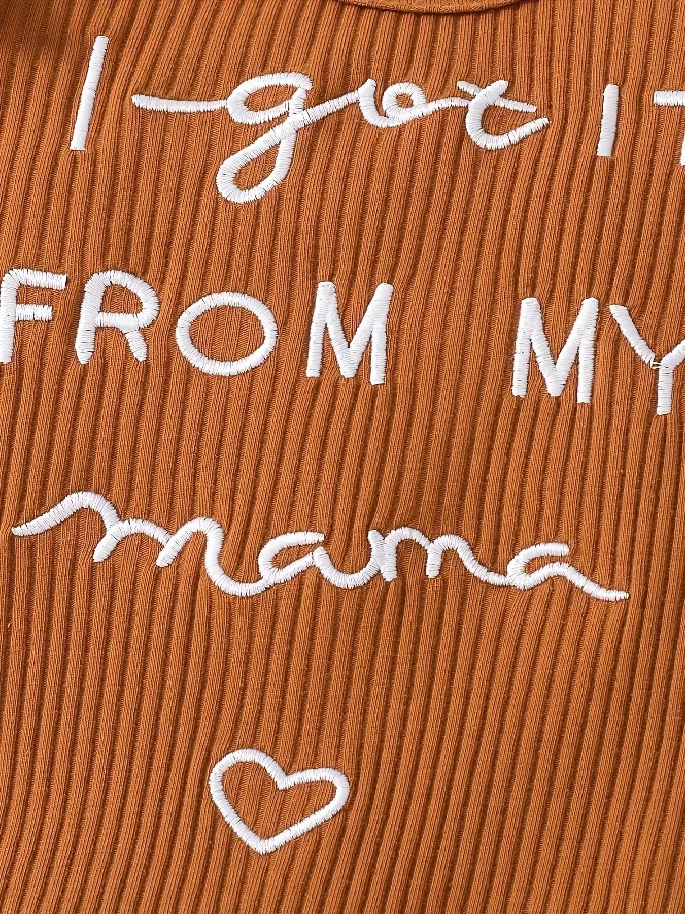 Toddler Baby Girl Outfit Ribbed Pants Newborn Baby Girl Clothes