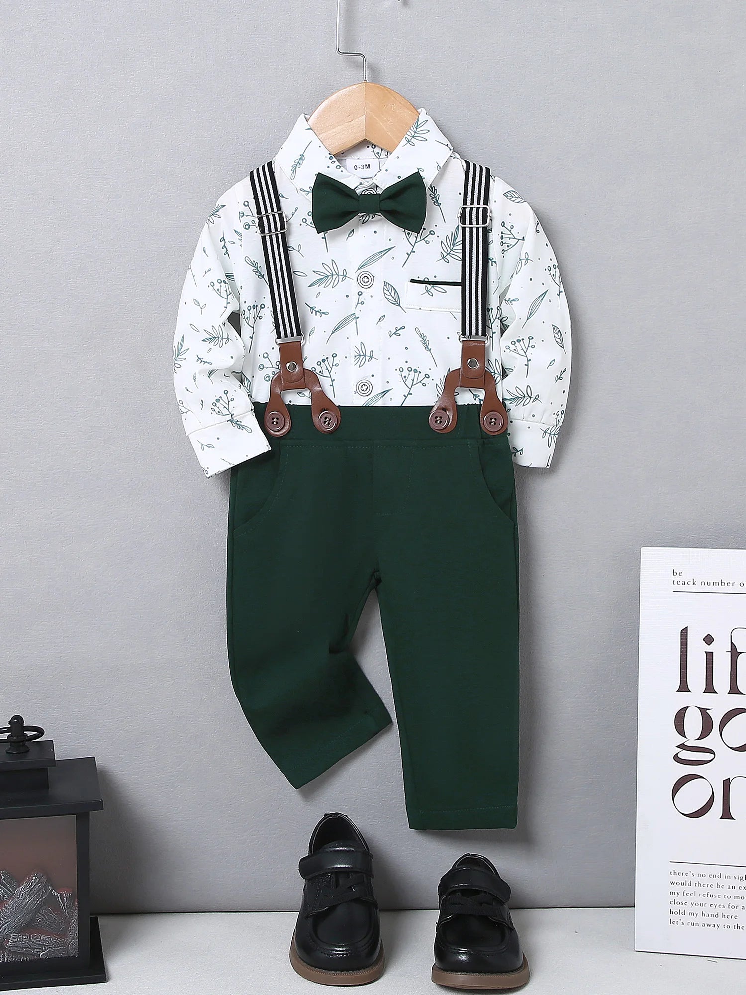 Baby Boy Clothes Infant Tuxedo Long Sleeve Gentleman Outfits