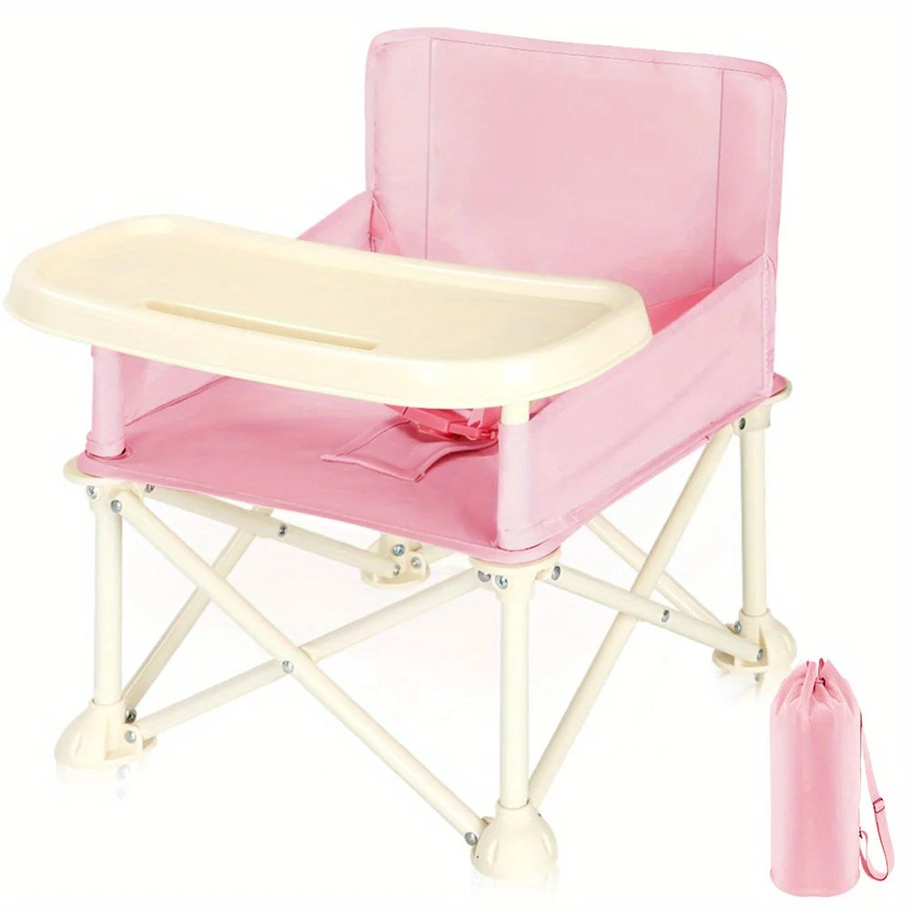 Stylish and Durable High Chair with Adjustable Feeding Baby