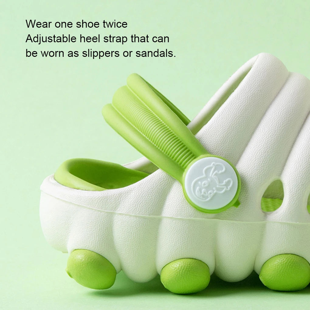 Cute Shape Kids Durable Clogs Adjustable Garden Sandals Clogs