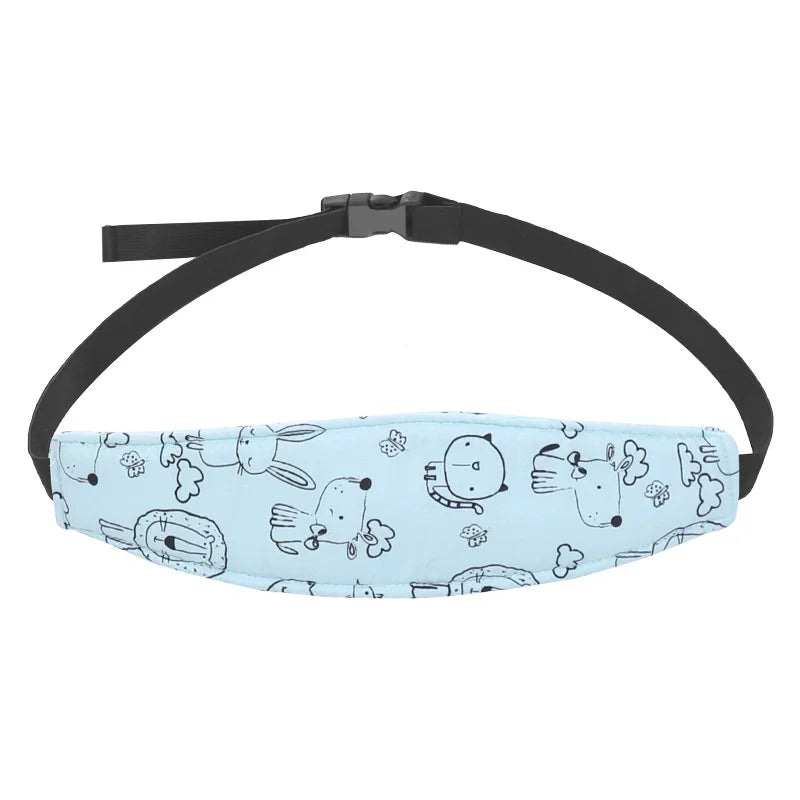Baby Car Seat Head Support Children Stroller Fastening Belt Pillows