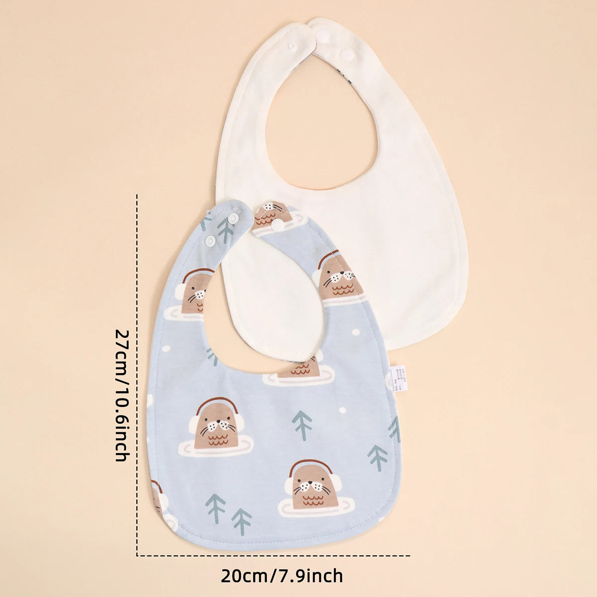 Baby Adjustable Bibs Infant Newborn Burp Cloths Towel