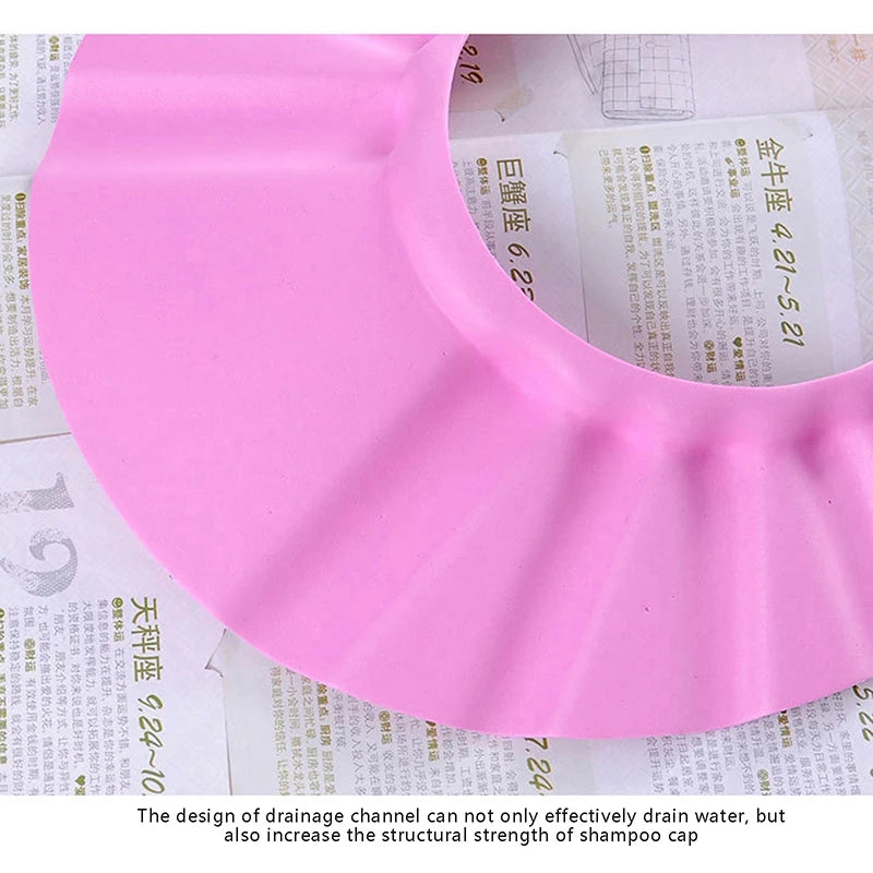 Baby Bath Cap Shower Visor Protect Eye Ear Toddler  Hat