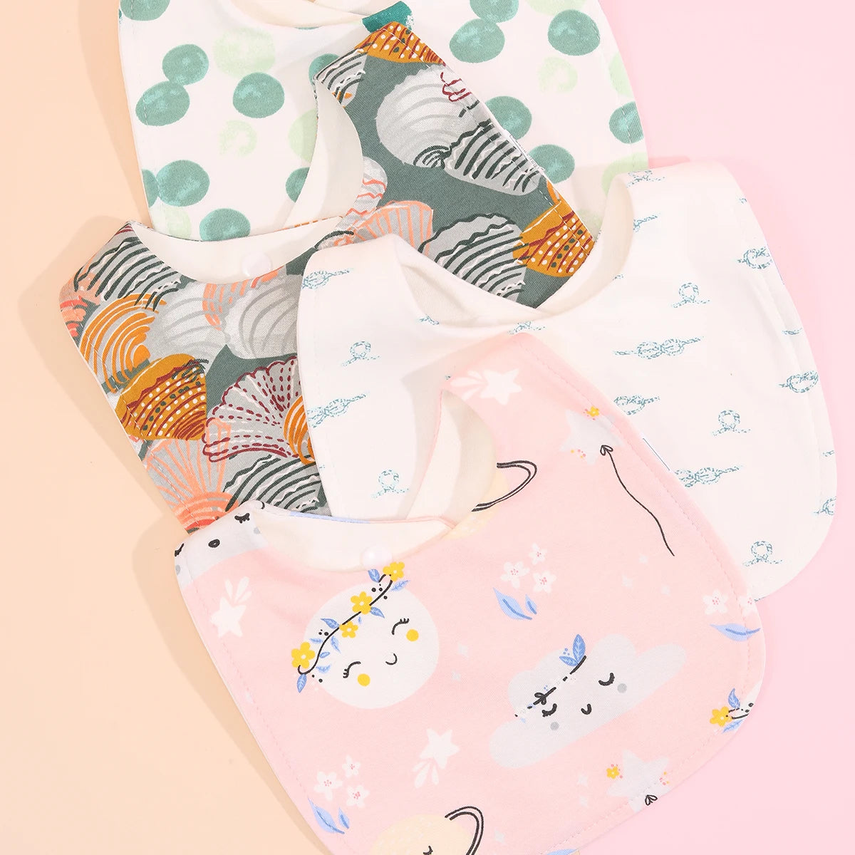 Baby Adjustable Bibs Infant Newborn Burp Cloths Towel