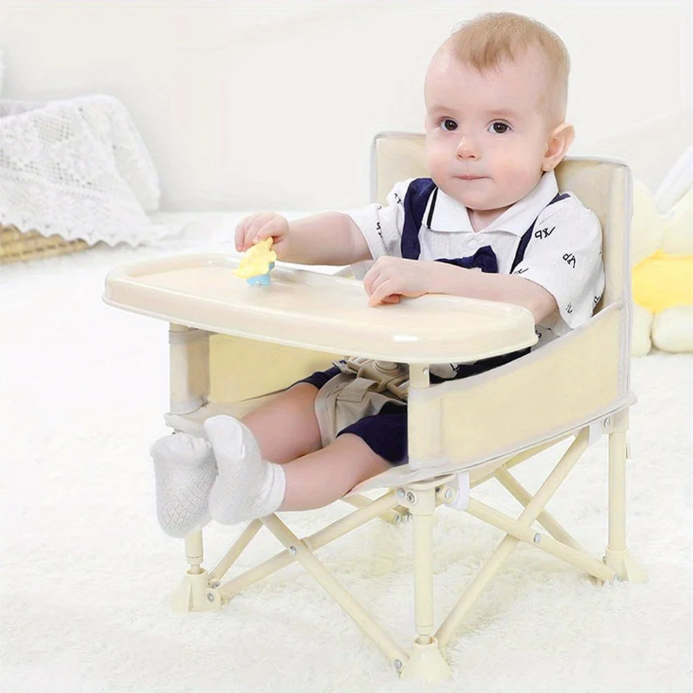Stylish and Durable High Chair with Adjustable Feeding Baby