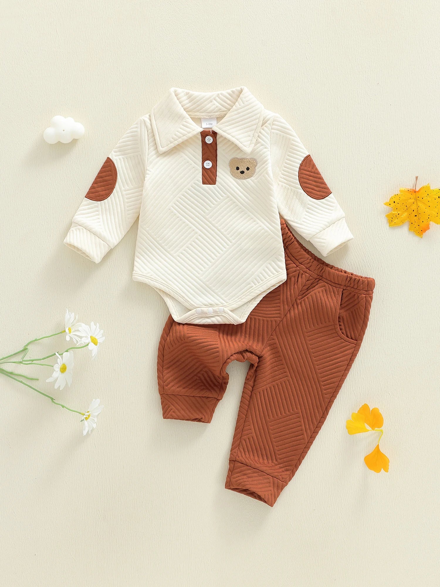 Toddler Boy Winter Clothes Hooded Jacket Fleece Lined Pants