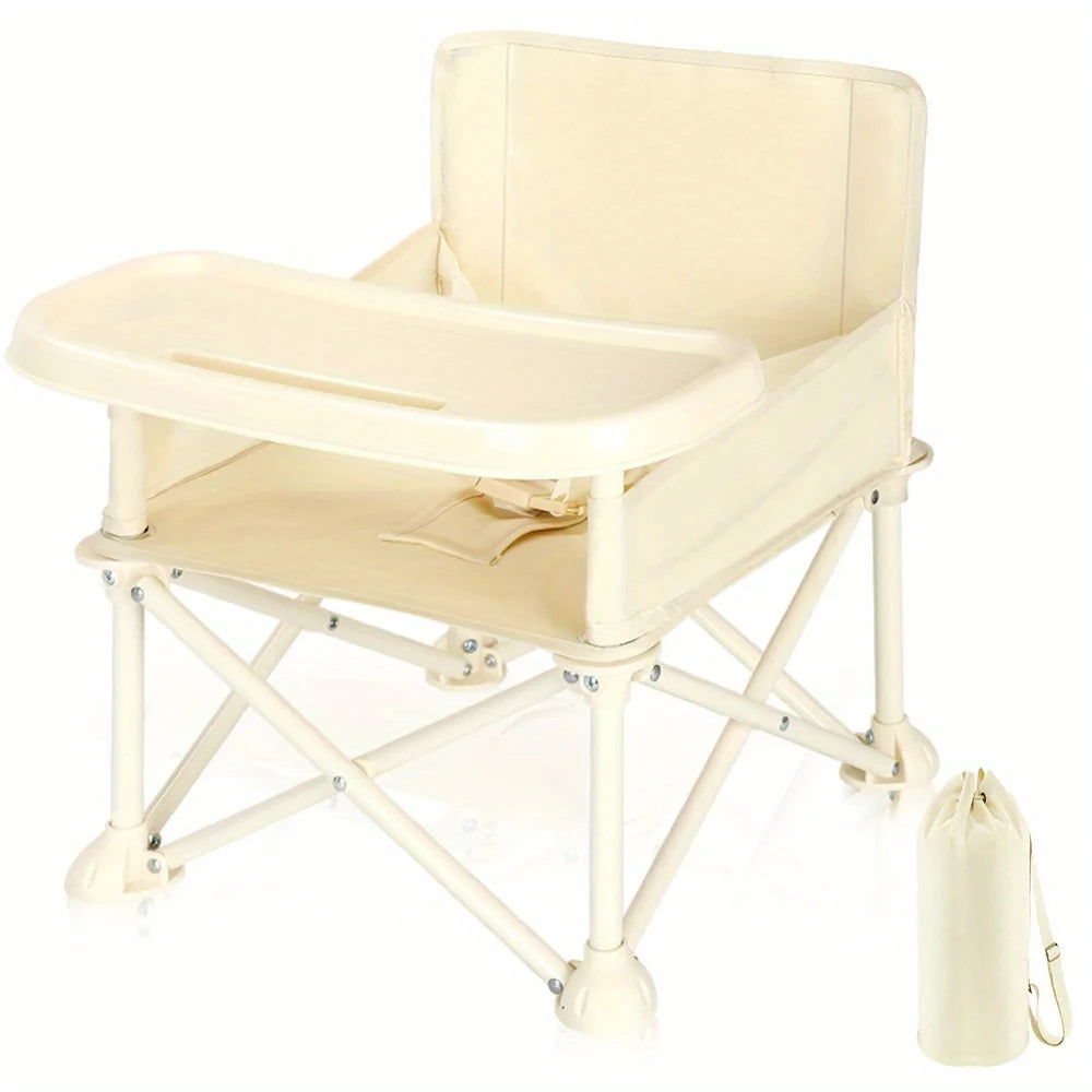Stylish and Durable High Chair with Adjustable Feeding Baby