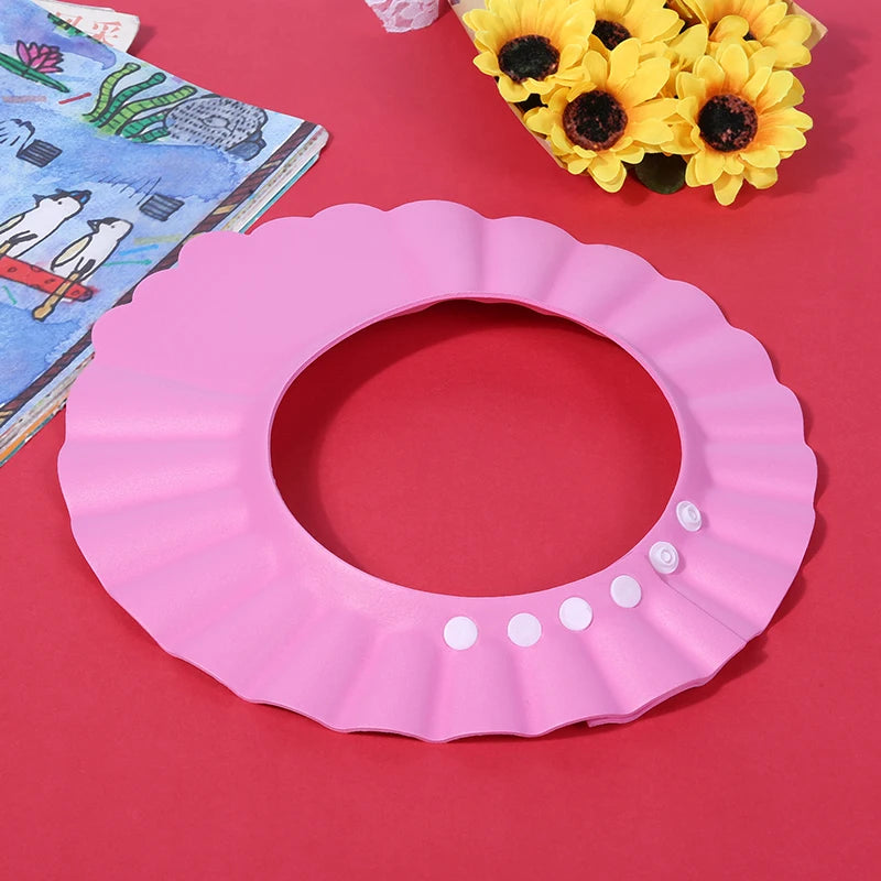 Baby Bath Cap Shower Visor Protect Eye Ear Toddler  Hat