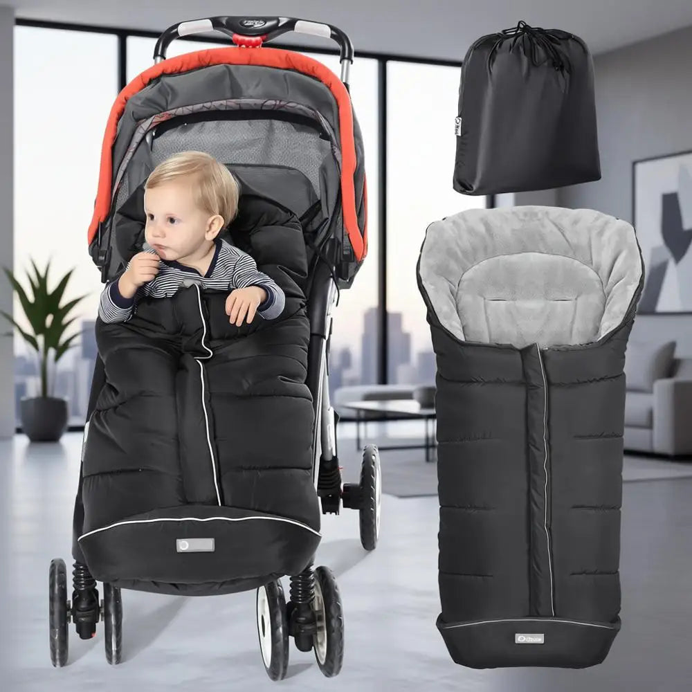 Warm Baby Bag for Stroller, Waterproof Toddler Bag for Cold Weather